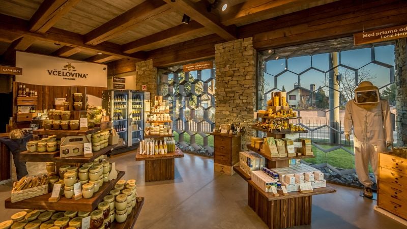 artisanal honey products shop